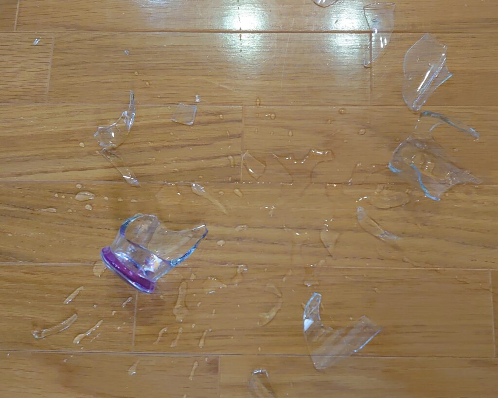 いわきリペアナビ　フローリング傷原因イメージ画像